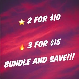 New bundle discounts!